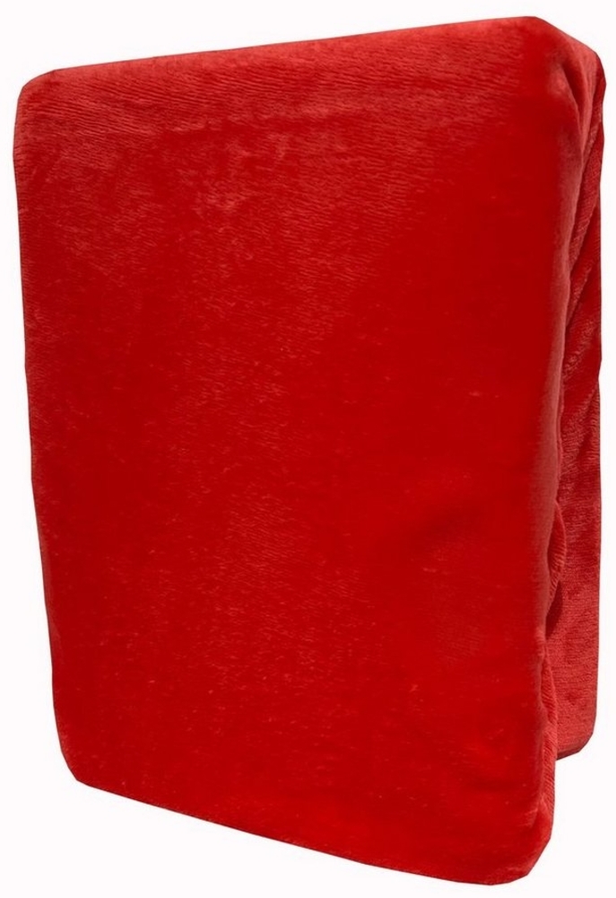 Leonado Vicenti Spannbettlaken Winter Teddy Plüsch, Nicki, Gummizug: rundum, (1 Stück), Flauschig warmes Cashmere Touch, Einfarbig Bild 1