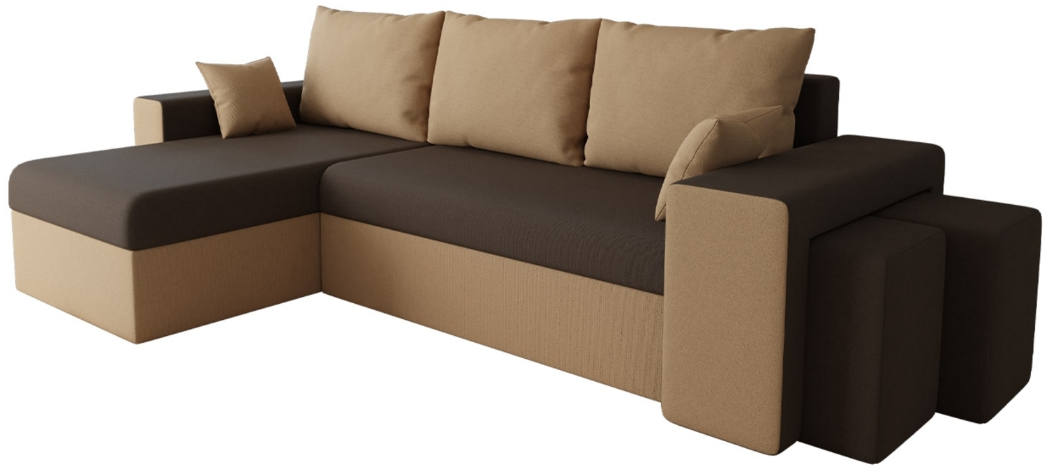 Ecksofa Papani (Farbe: Mikrofaza 0048 + Mikrofaza 0041) Bild 1