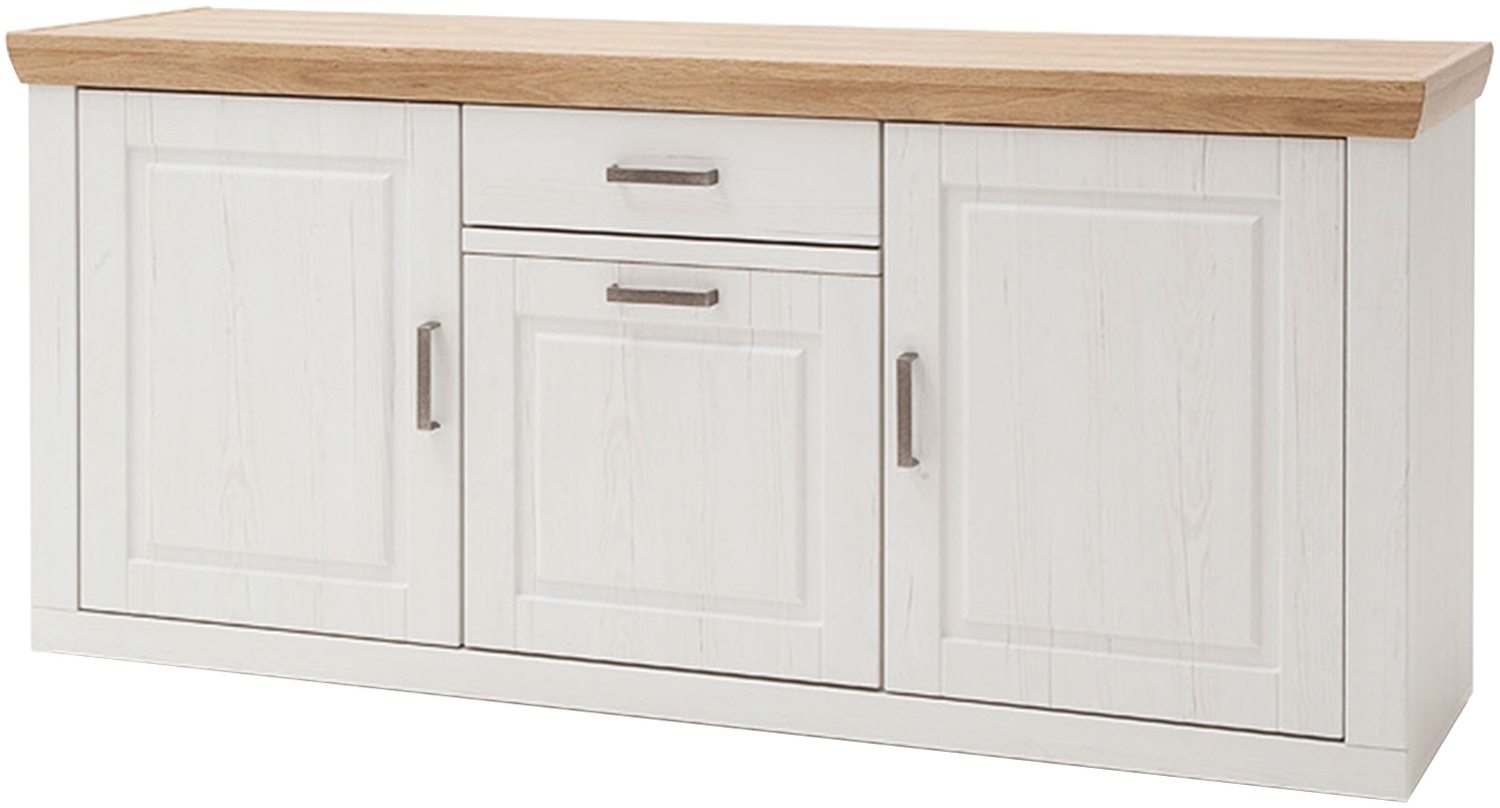 Sideboard Berlioz / Brixen, Holzwerkstoff, Weiß, 183 x 85 x 50 cm Bild 1