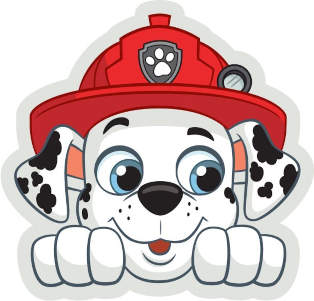 PAW PATROL Dekokissen PAW Patrol Kissen Dekokissen Hundekopf Bild 1