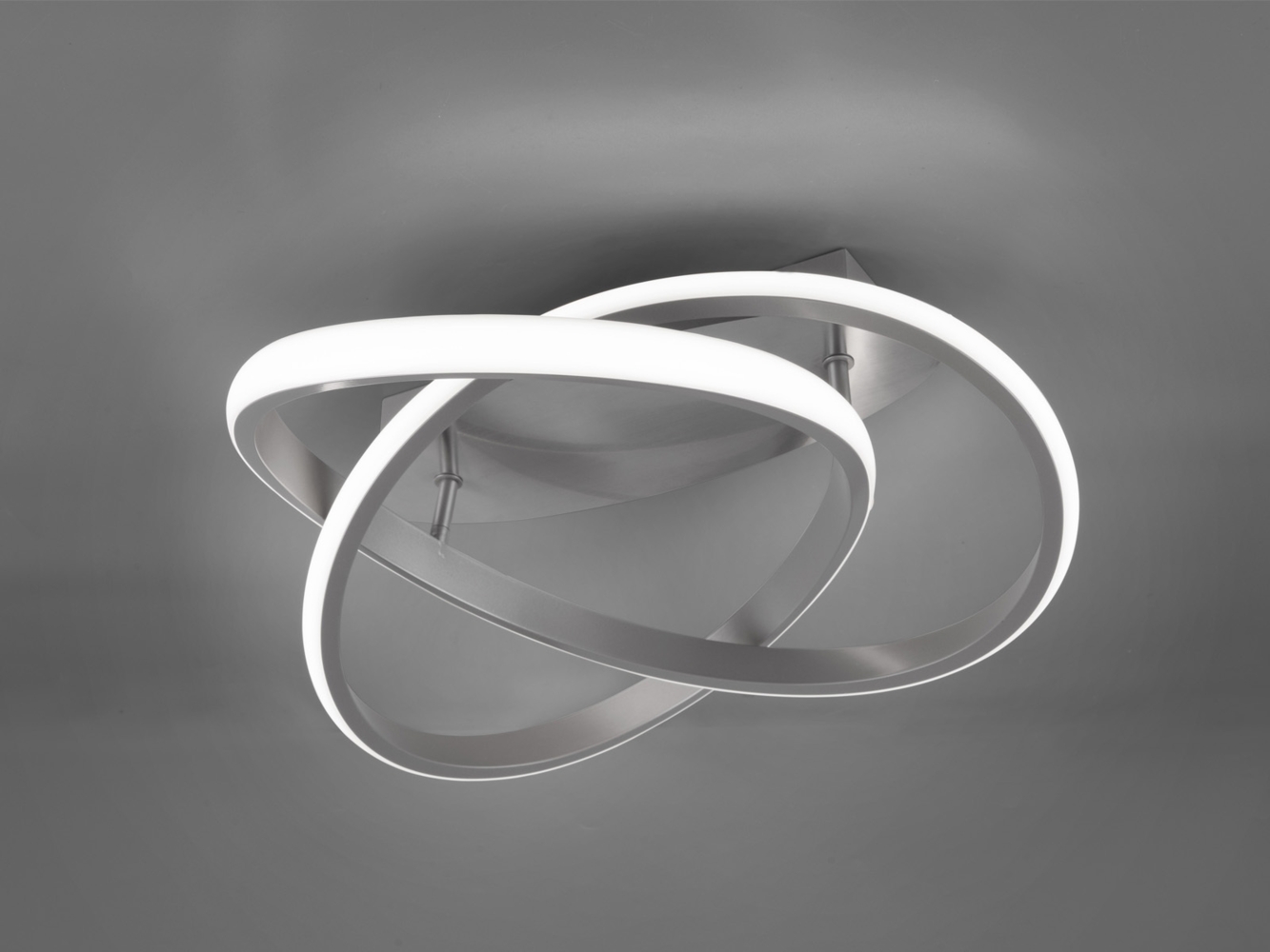 LED Deckenleuchte, Ring Design, dimmbar, 45 cm, COURSE Bild 1