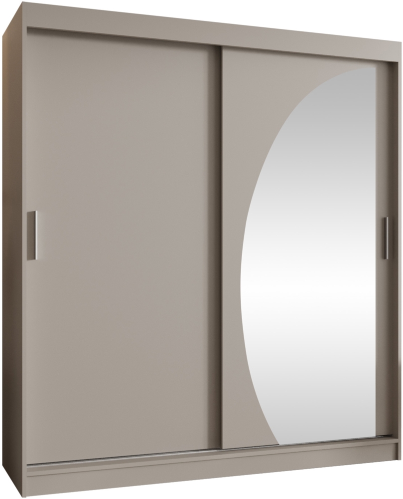 Kleiderschrank Waluri 180 cm (Farbe: Cashmere, ohne Schubladen) Bild 1