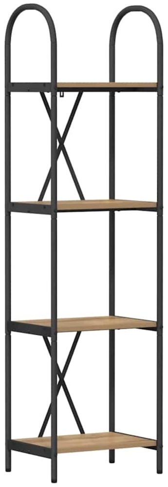 vidaXL Regal Artisan-Eiche 40 x 30 x 146 cm Holzwerkstoff 879934 Bild 1