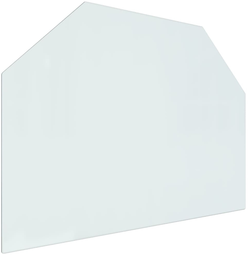 vidaXL Kaminofen Glasplatte Sechseck 80x60 cm 324140 Bild 1