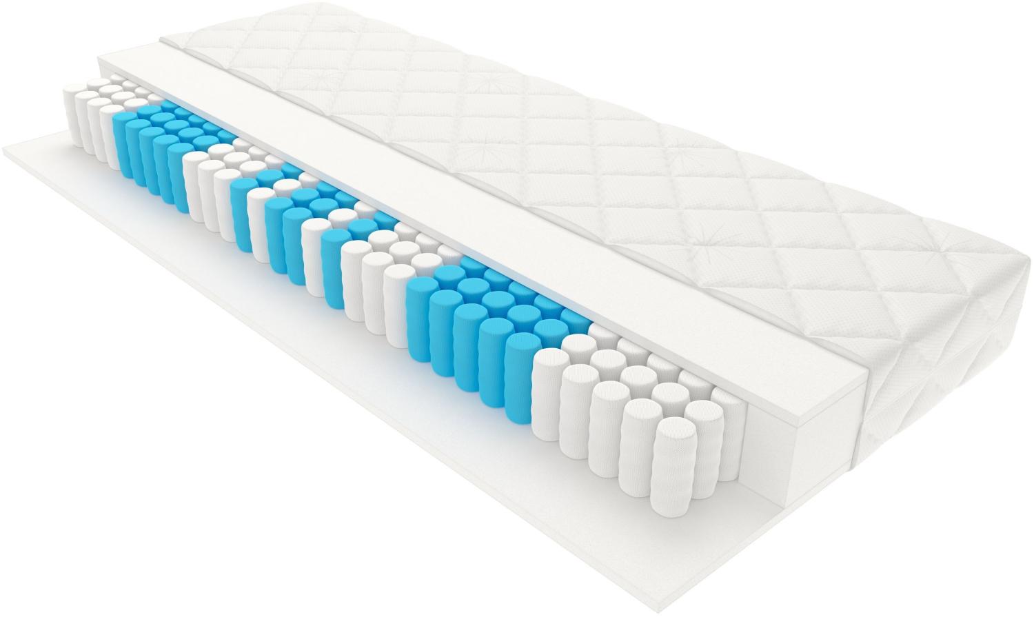 Inter 7 Zonen Taschenfederkernmatratze InterMED Pocket HIT 90x200 cm H3 Bild 1