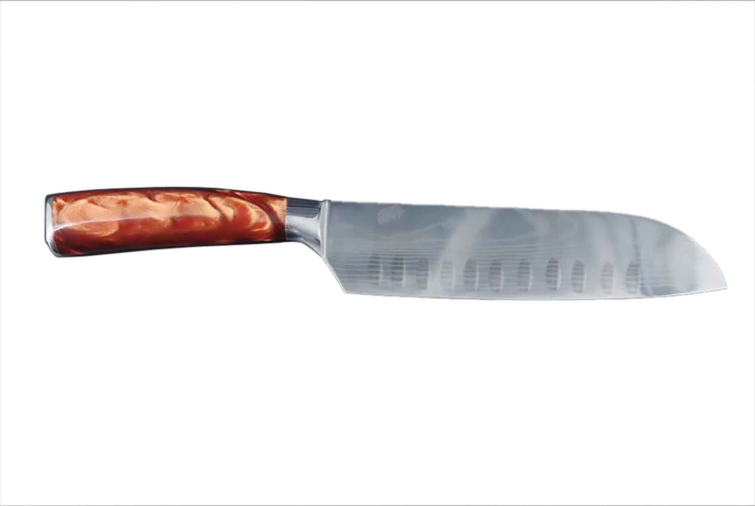 Santoku Damast Allzweckmesser 7 inch für den Profi und Hobbykoch Bild 1