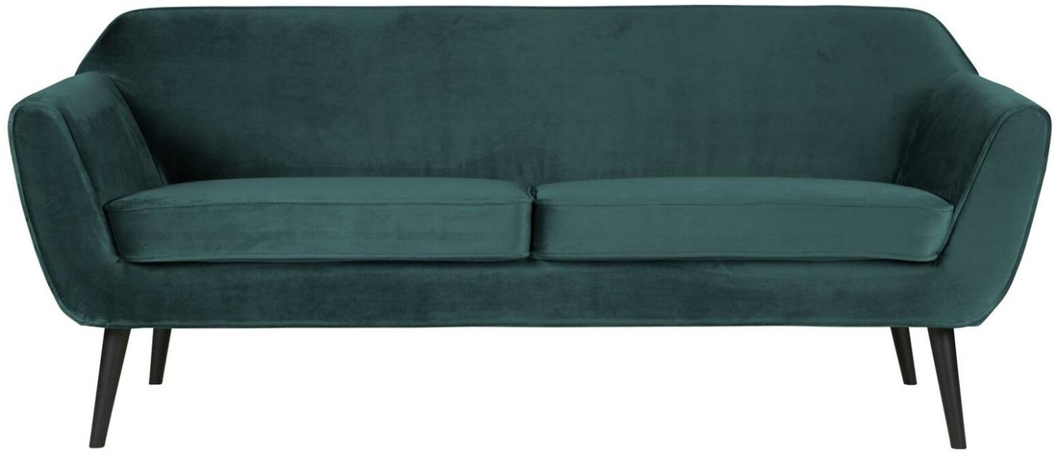 WOOOD Rocco Sofa 187 cm Samt Teal Bild 1