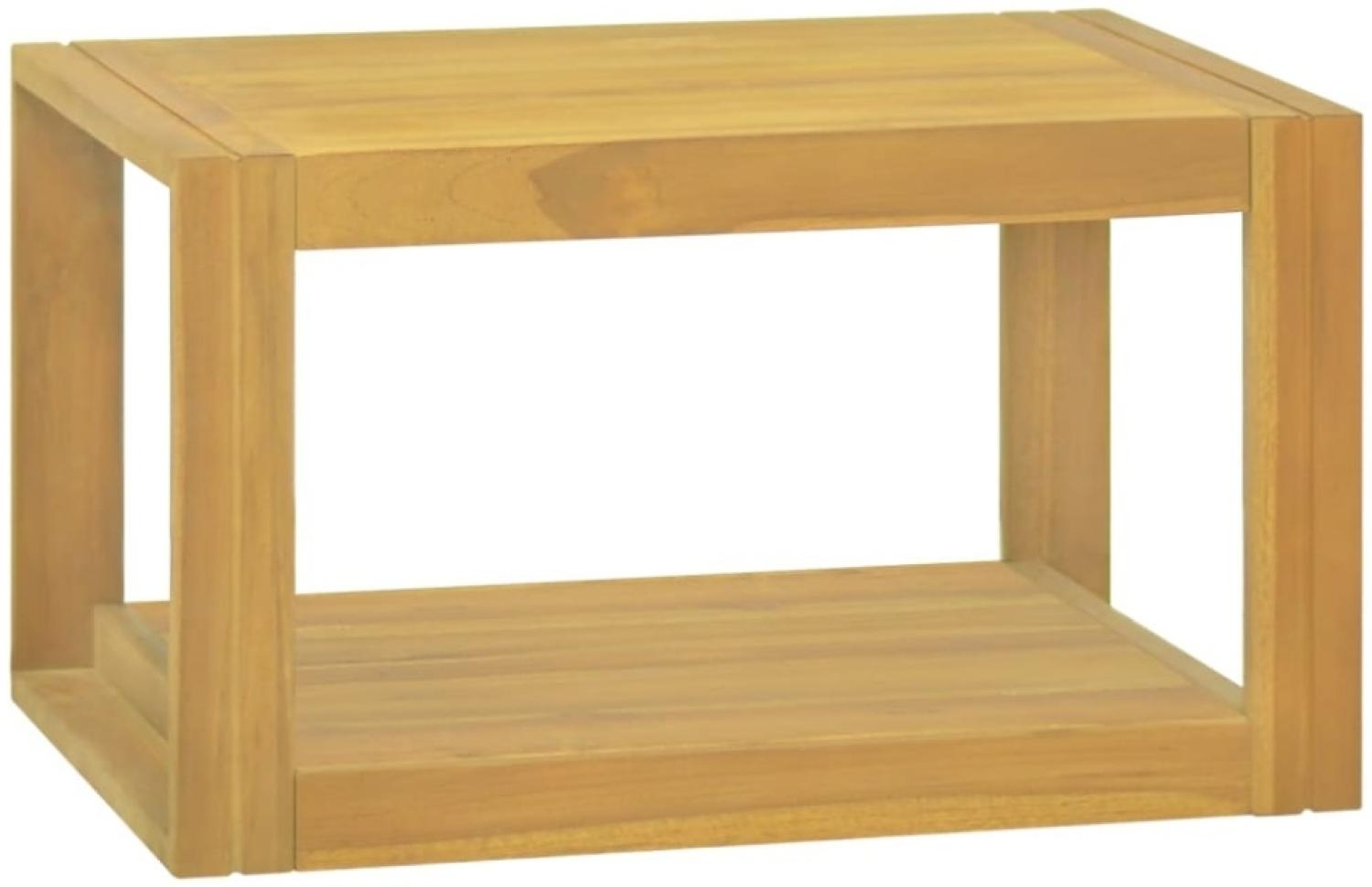 vidaXL Wand-Badschrank 60x45x35 cm Massivholz Teak 338234 Bild 1