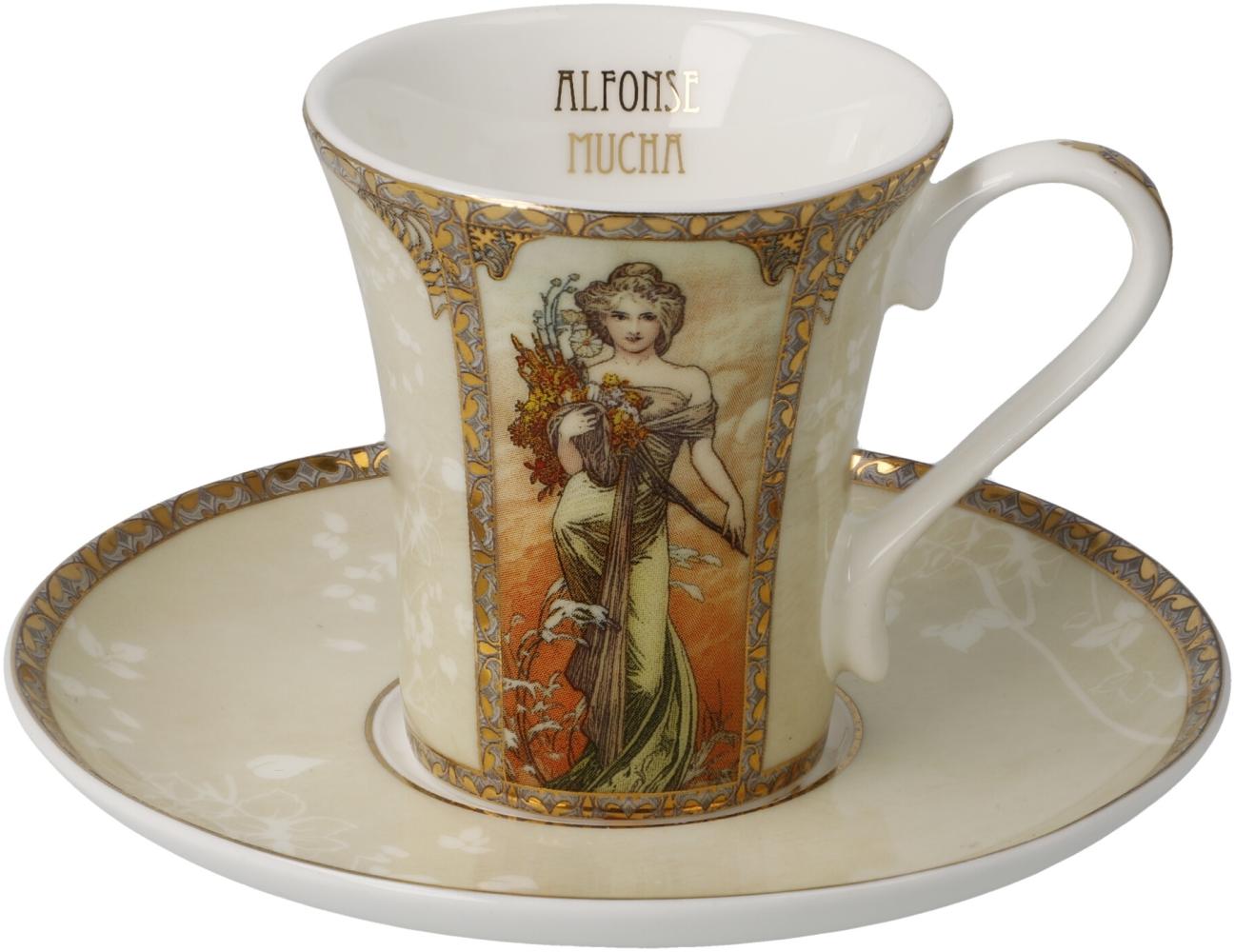 Goebel Artis Orbis Alphonse Mucha Frühling / Sommer - Espressotasse 67011631 Bild 1