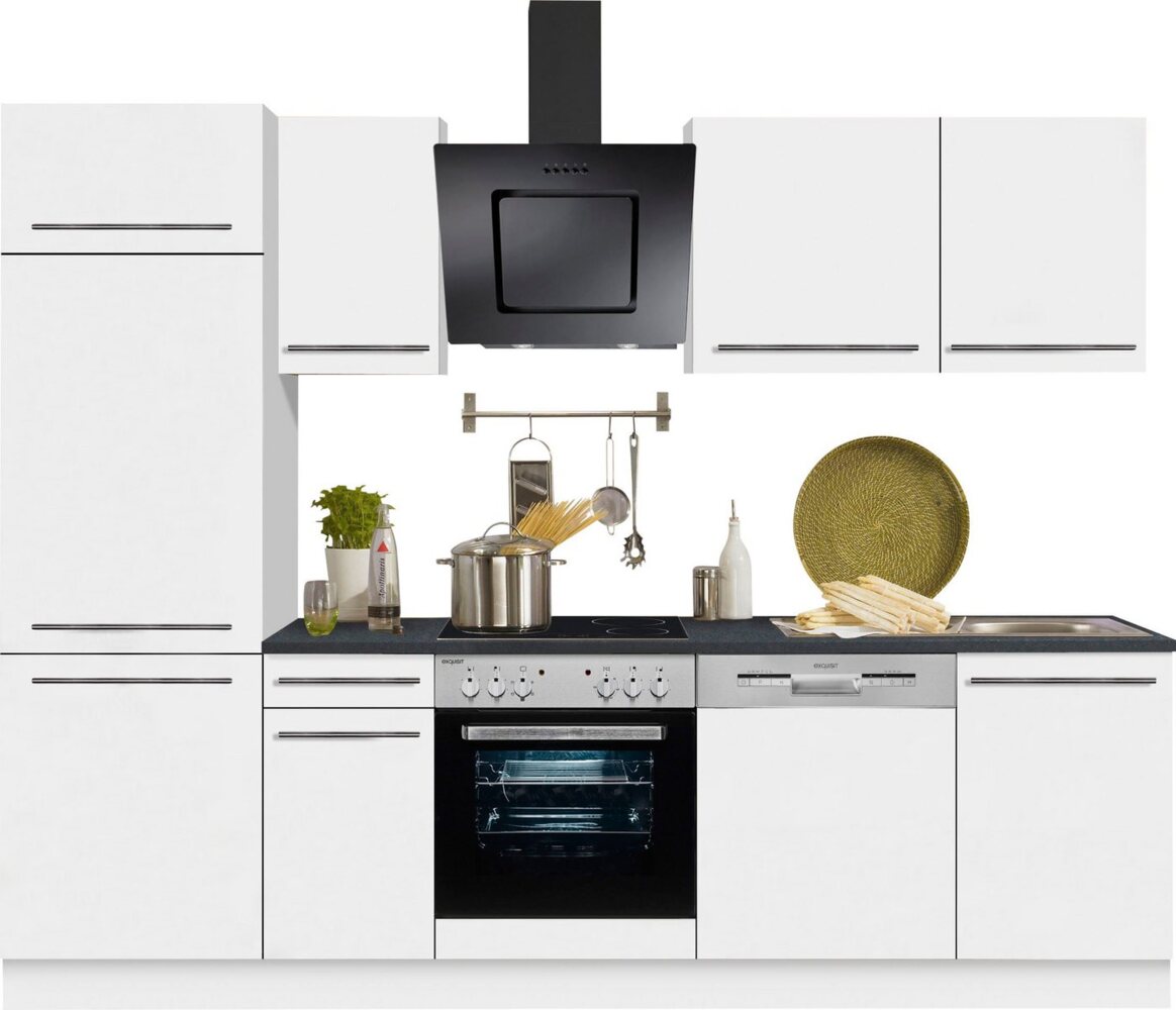 OPTIFIT Küchenzeile Bern, Breite 270 cm, gedämpfte Türen, wahlweise mit E-Geräten Bild 1