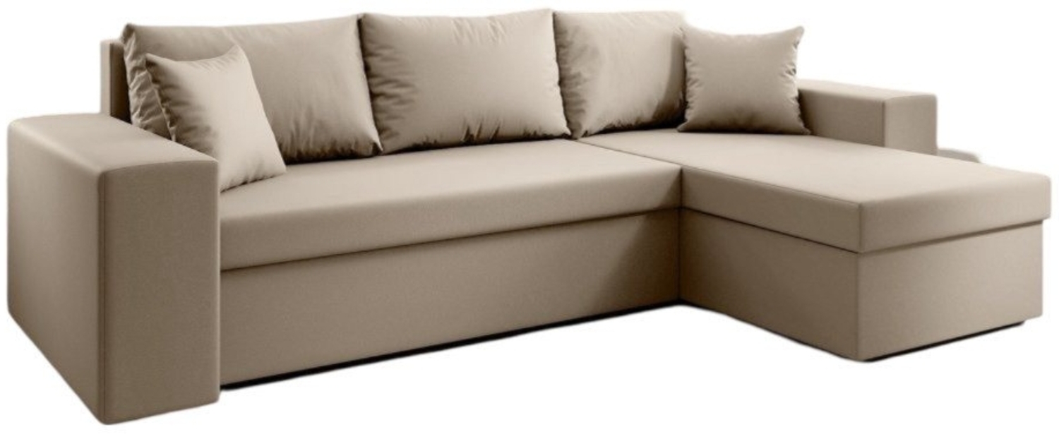 Luxusbetten24 Schlafsofa Designer Sofa Denver, mit Stauraum und Schlaffunktion Bild 1