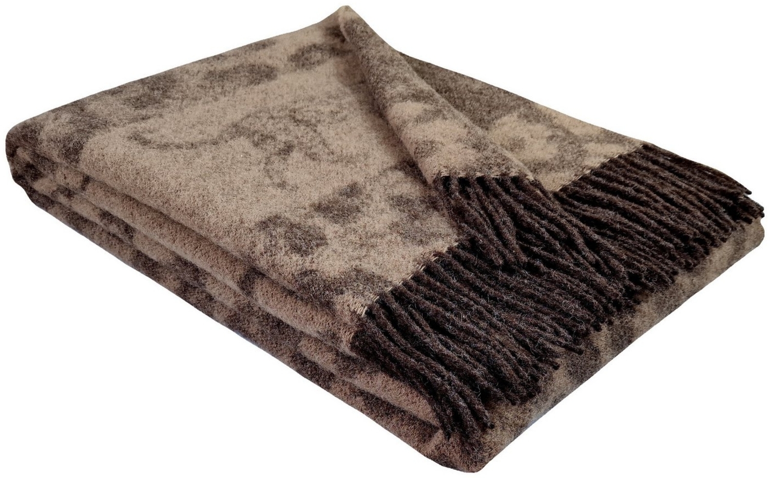 Wolldecke Wolldecke TIROL (doubleface) 100% Schurwolle 140 x 200 cm, STTS Bild 1