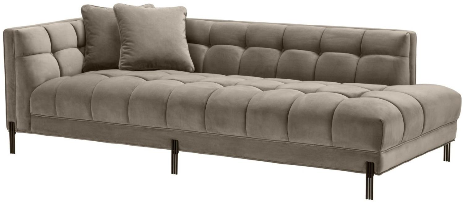 EICHHOLTZ Loungesofa Sienna Left Savona Greige Bild 1