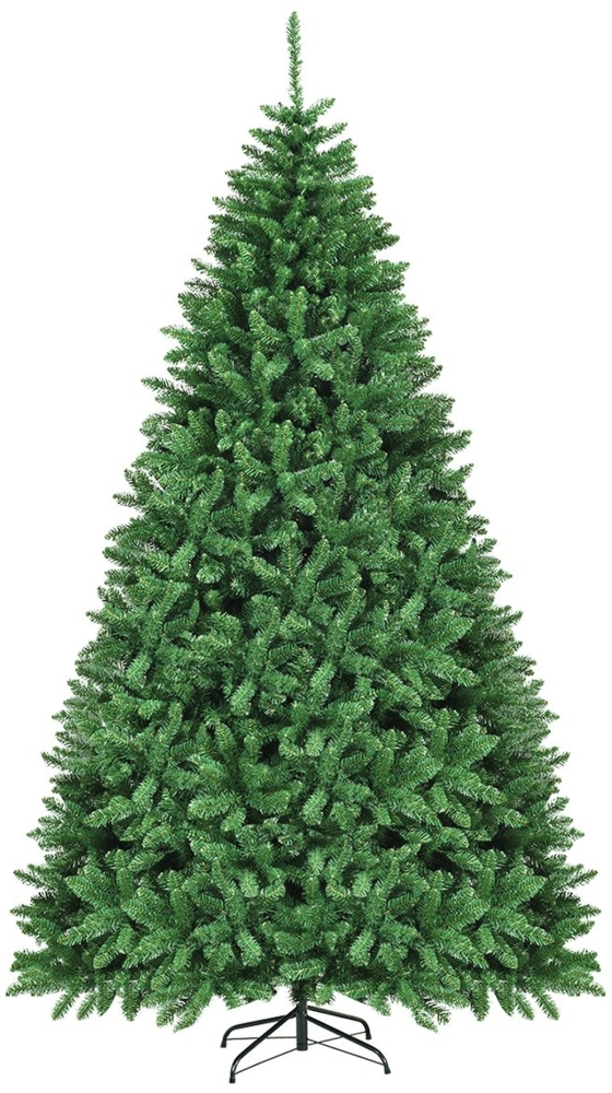275 cm Künstlicher Weihnachtsbaum Tannenbaum Metallständer Kunstbaum mit 3594 Spitzen Bild 1