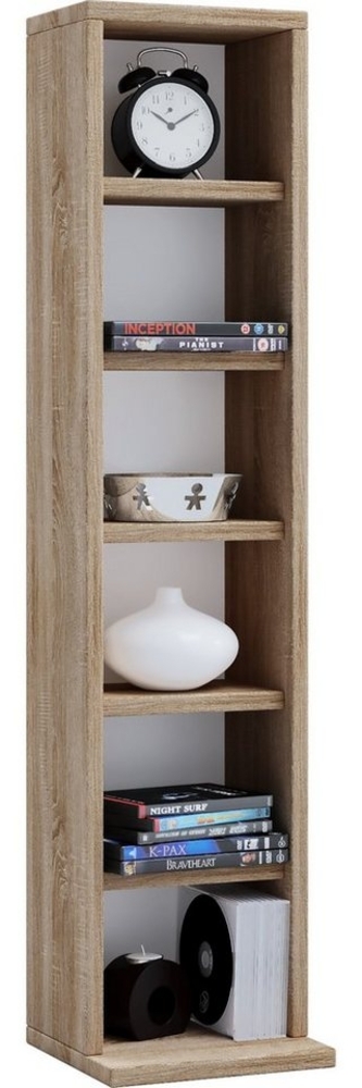 VCM Standregal Elementa 12060 Sonoma-Eiche H. 92 x B. 21 x T. 20 cm Bild 1