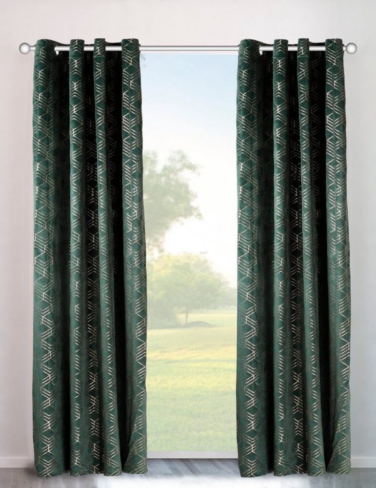 my home Vorhang Velvet Foil, Ösen (2 St), blickdicht, Samt Bild 1
