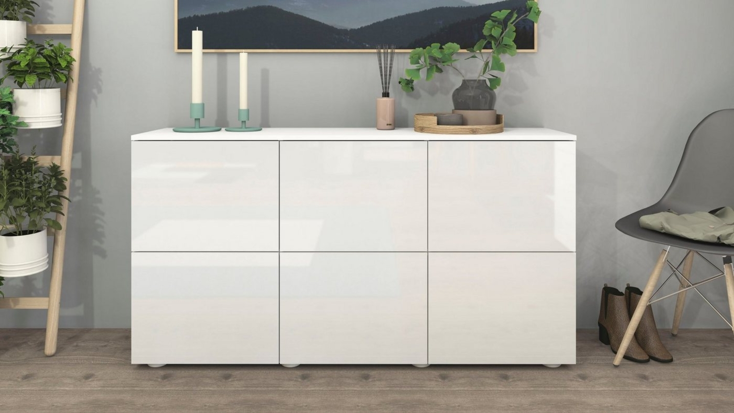 borchardt Möbel Kommode Rova, Breite 139 cm Bild 1