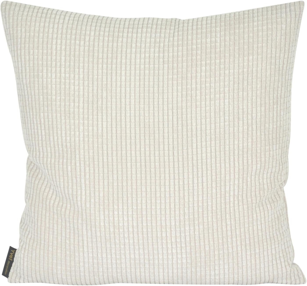 Yve! Decoration Zierkissenhülle New Wave - ca. 50 x 50 cm Antikweiß Bild 1