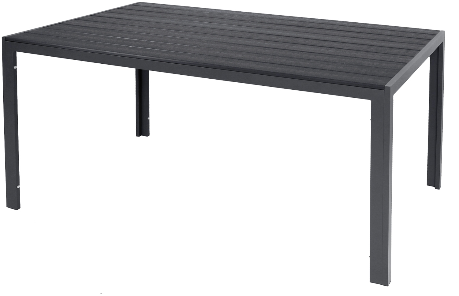 Gartengarnitur Sitzgarnitur 5-teilig L150xB90cm Aluminium / Nonwood Bild 1