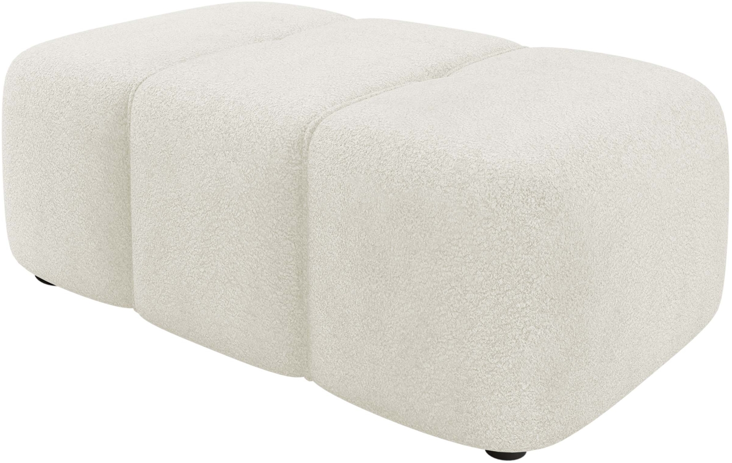 Polsterhocker Furyn Boucle (Farbe: Coral 15) Bild 1