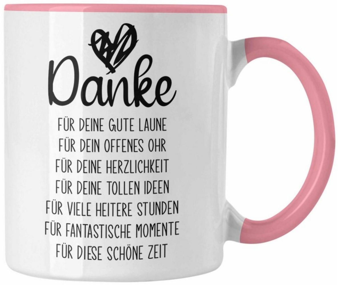 Trendation Tasse Trendation - Dankeschön Tasse Geschenk Danke Sagen Danke für Die Gute Bild 1