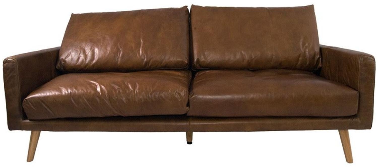 Clubsofa Arnum 3-Sitzer Cuba-Brown Bild 1