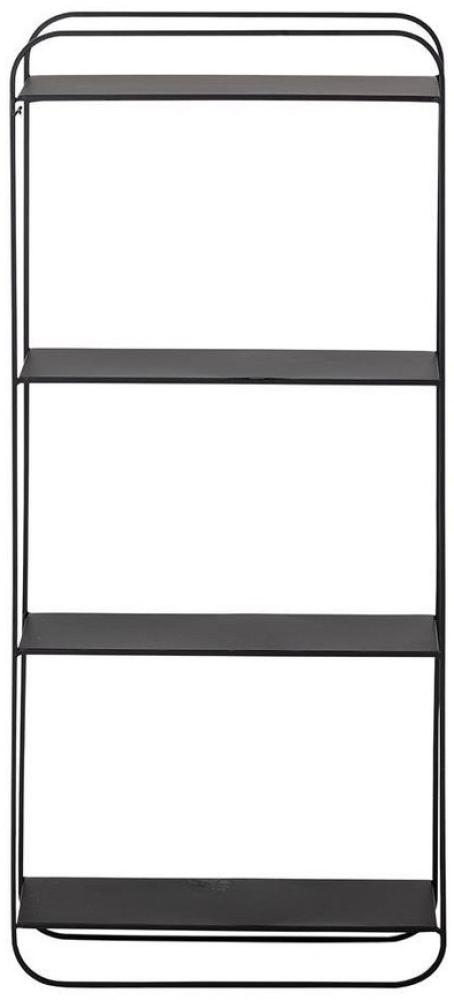 Bloomingville Wandregal Juan schwarz Metall 70 cm Bild 1