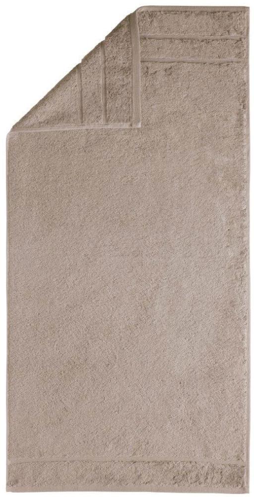 Prestige Waschlappen 16x21cm hellbraun 600 g/m² Supima Baumwolle Bild 1