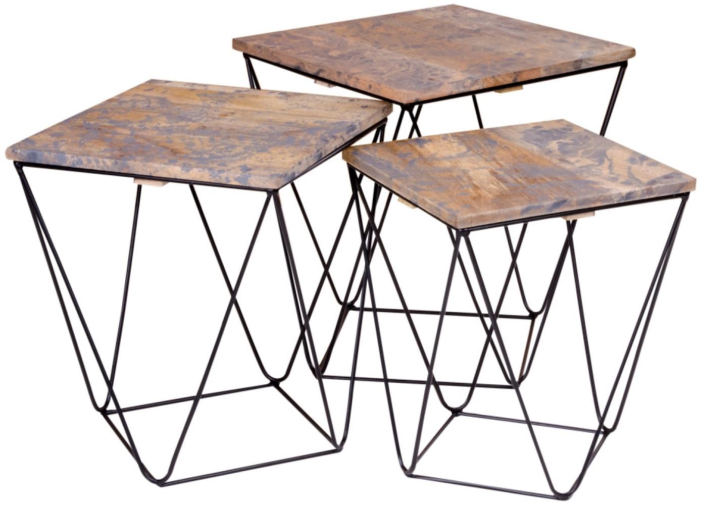 House Nordic Ranchi Beistelltisch grau Bild 1