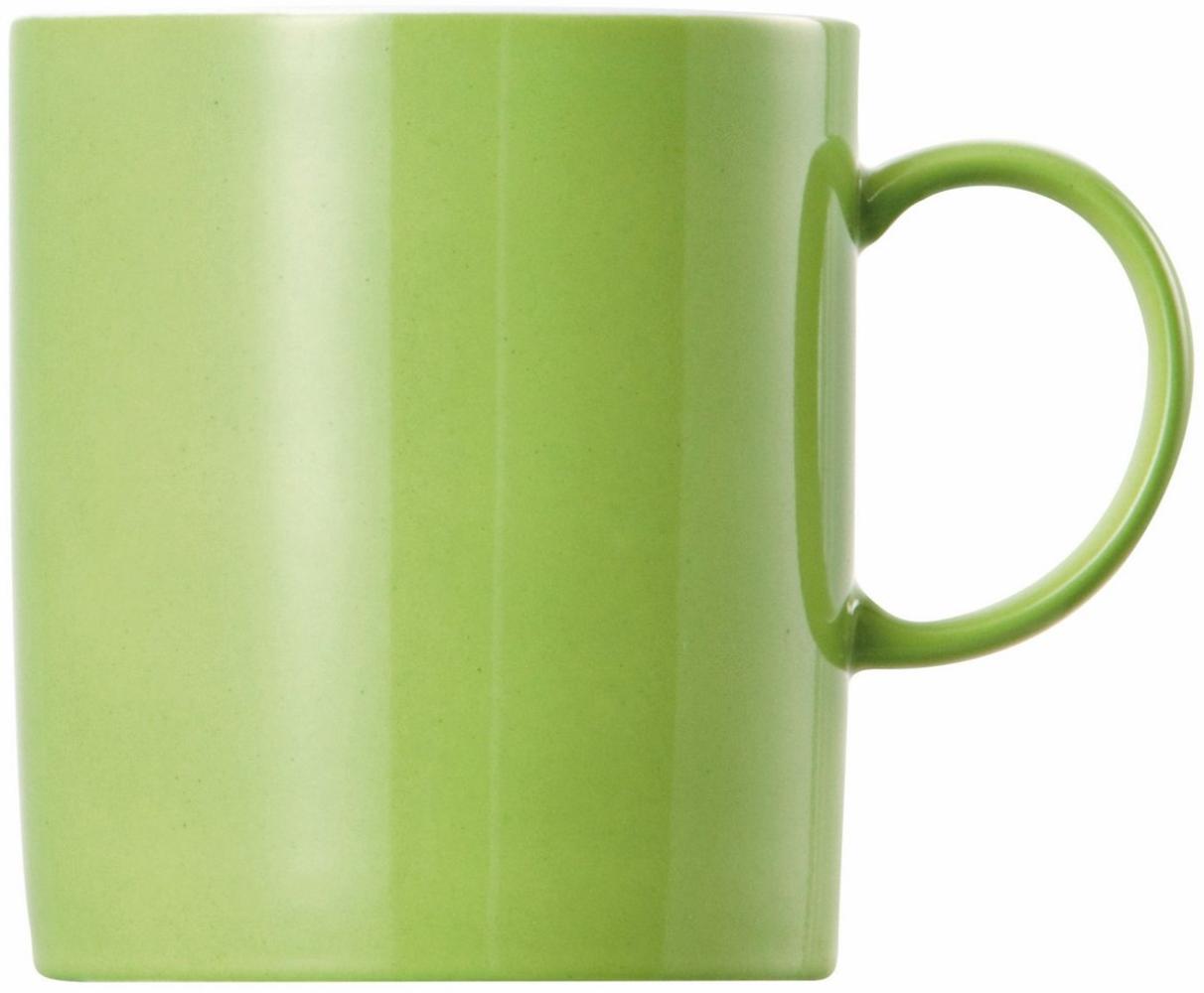 Thomas Sunny Day Becher mit Henkel, Kaffeetasse, Porzellan, Apple Green, Spülmaschinenfest, 300 ml, 15505 Bild 1