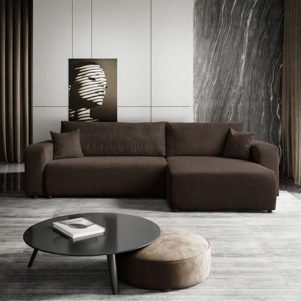 Lookway Ecksofa PRESTIGE XL L-Form Couch, mit Bettfunktion und Bettkasten Bild 1