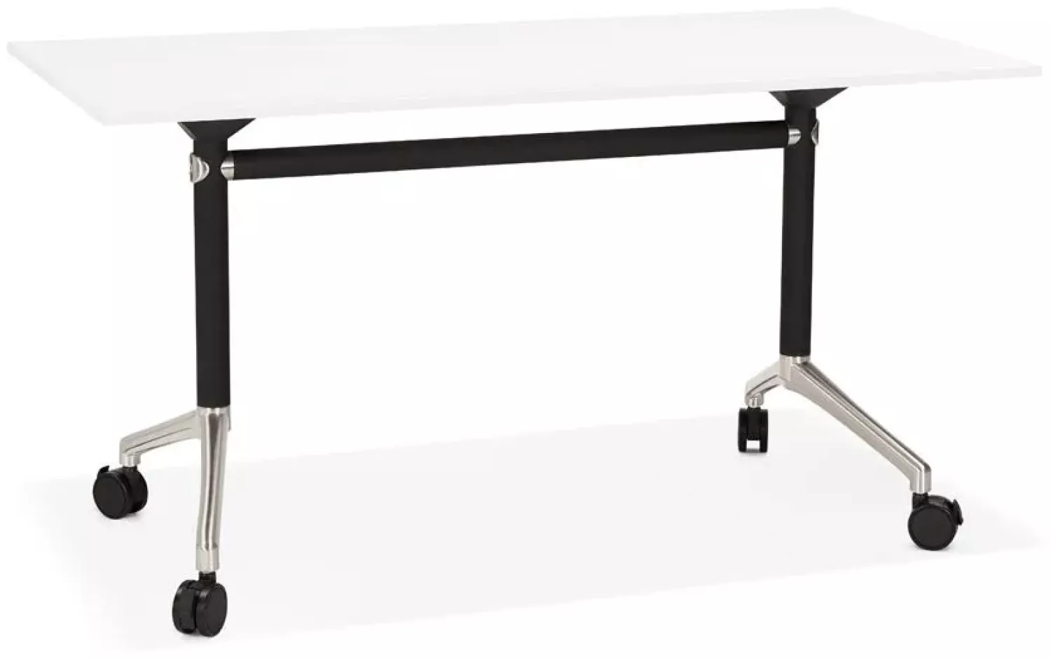 Kokoon Design Schreibtisch Helpe Holz Weiß 140 cm Bild 1