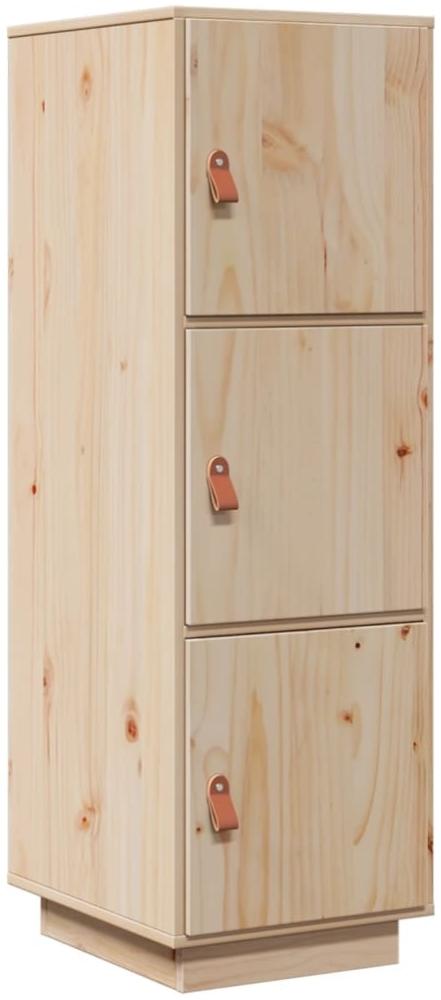 Highboard 34 x 40 x 108,5 cm Massivholz Kiefer [820167] Bild 1