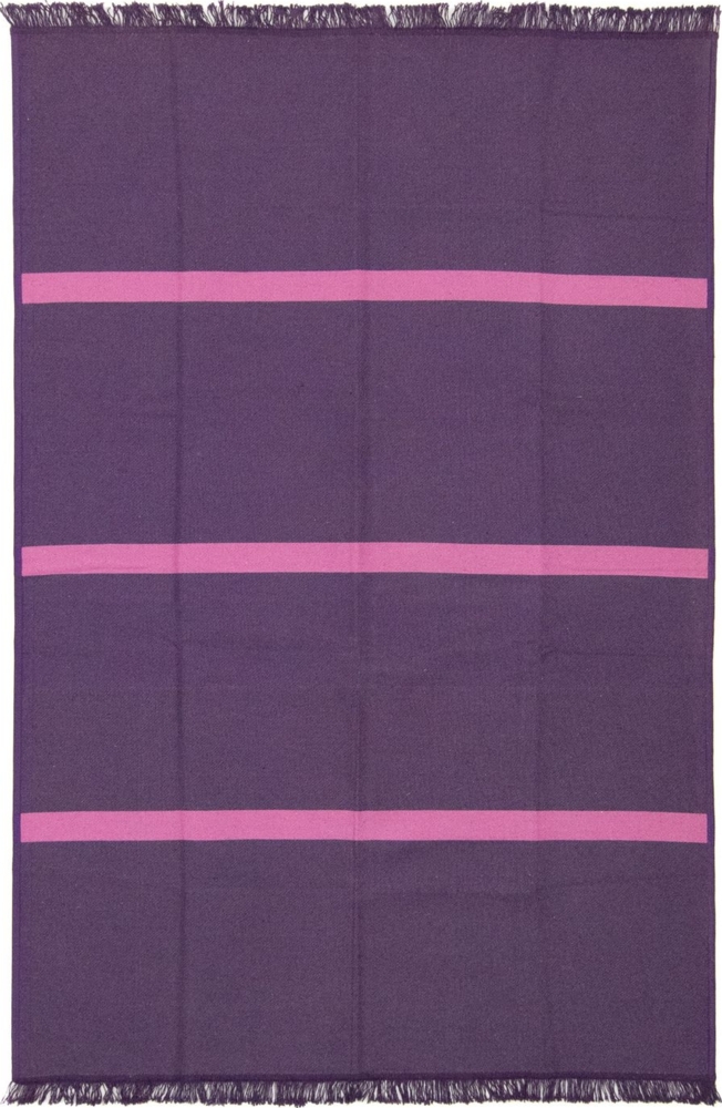 Morgenland Kelim Teppich - Trendy - Veria - rechteckig - 215 x 140 - Lila Bild 1