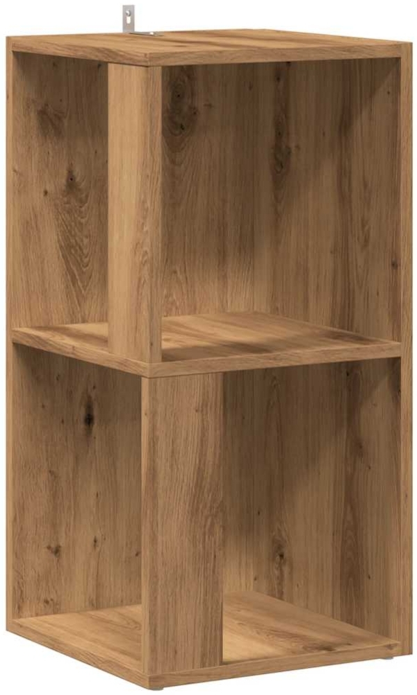 vidaXL Eckregal Artisan-Eiche 33x33x67 cm Holzwerkstoff 856719 Bild 1