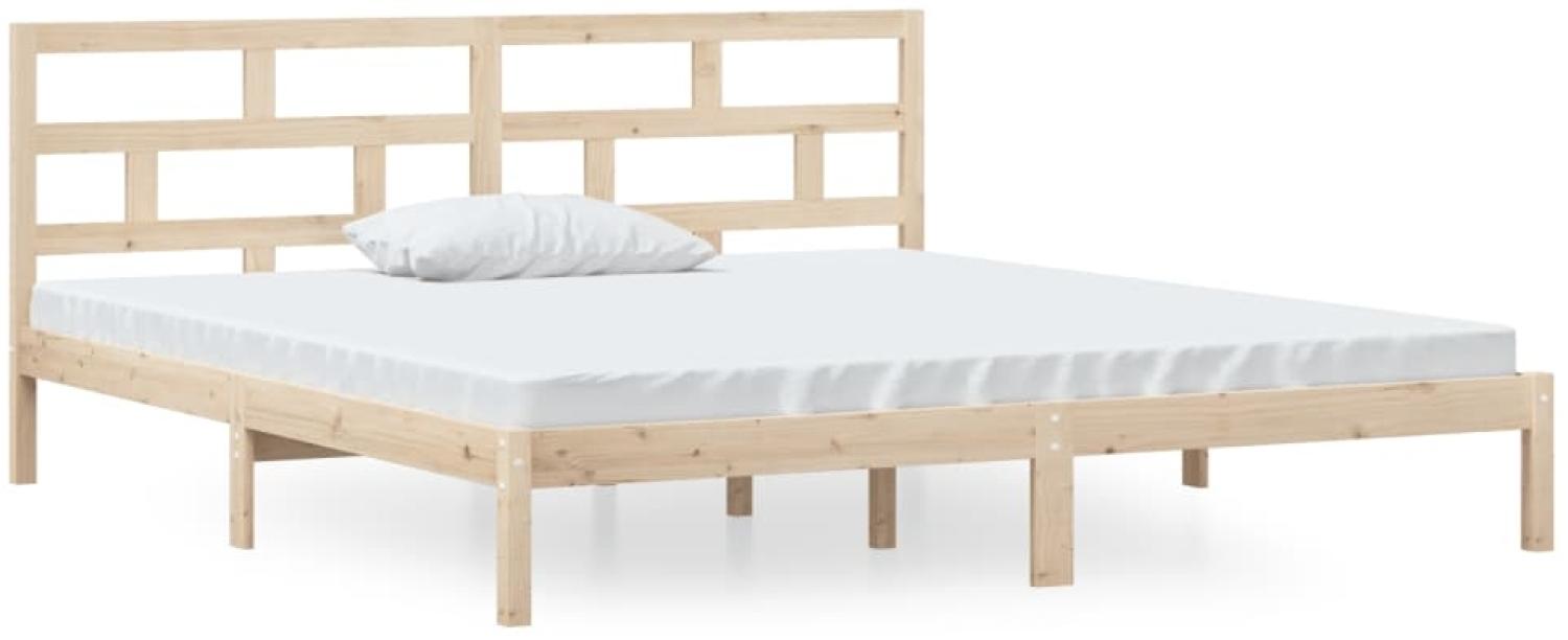 Massivholzbett Kiefer 140x190 cm [3101198] Bild 1