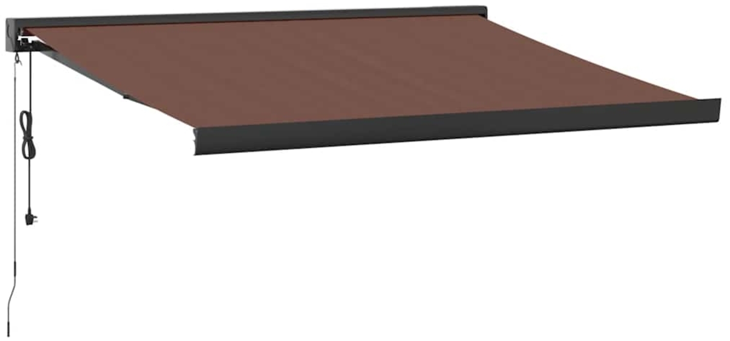 vidaXL Markise Automatisch Braun 300x250 cm 3215733 Bild 1