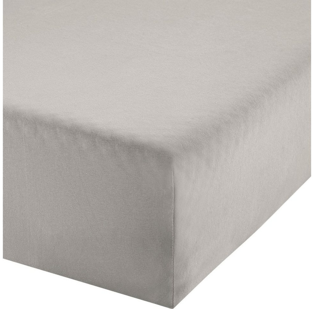 Erwin Müller Spannbettlaken Boxspring-Spannbettlaken "Murnau", Jersey, Gummizug: Rundumgummi, (1 Stück), Single-Jersey Uni Bild 1