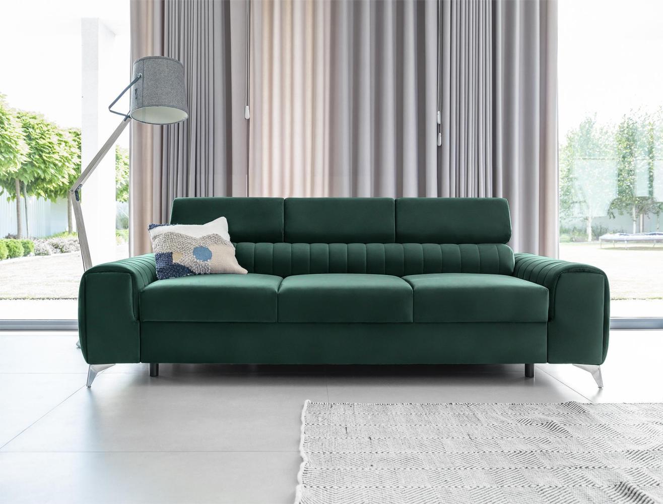 Wohnideebilder Laurence Dunkelgrün Sofas & Couches SO-LAU-35NU Bild 1