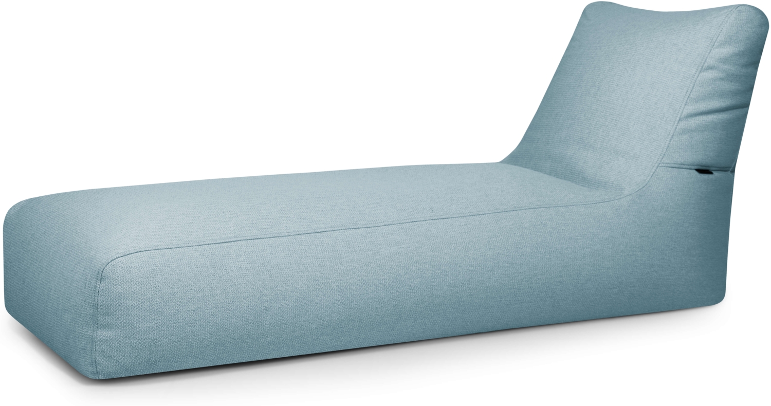 Sitzsack ‘Sunbed‘, Bezugstoff - Dunes, 100% Olefin, Turquoise, 80x180x70 cm cm. Bild 1
