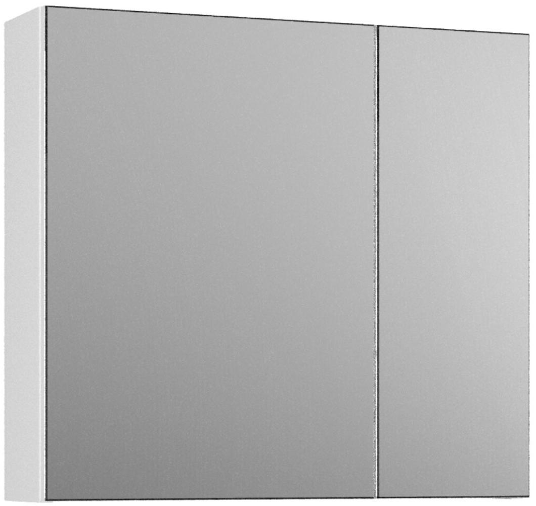 BADEDU GERS Spiegelschrank 60 cm breit, Weiß Bild 1