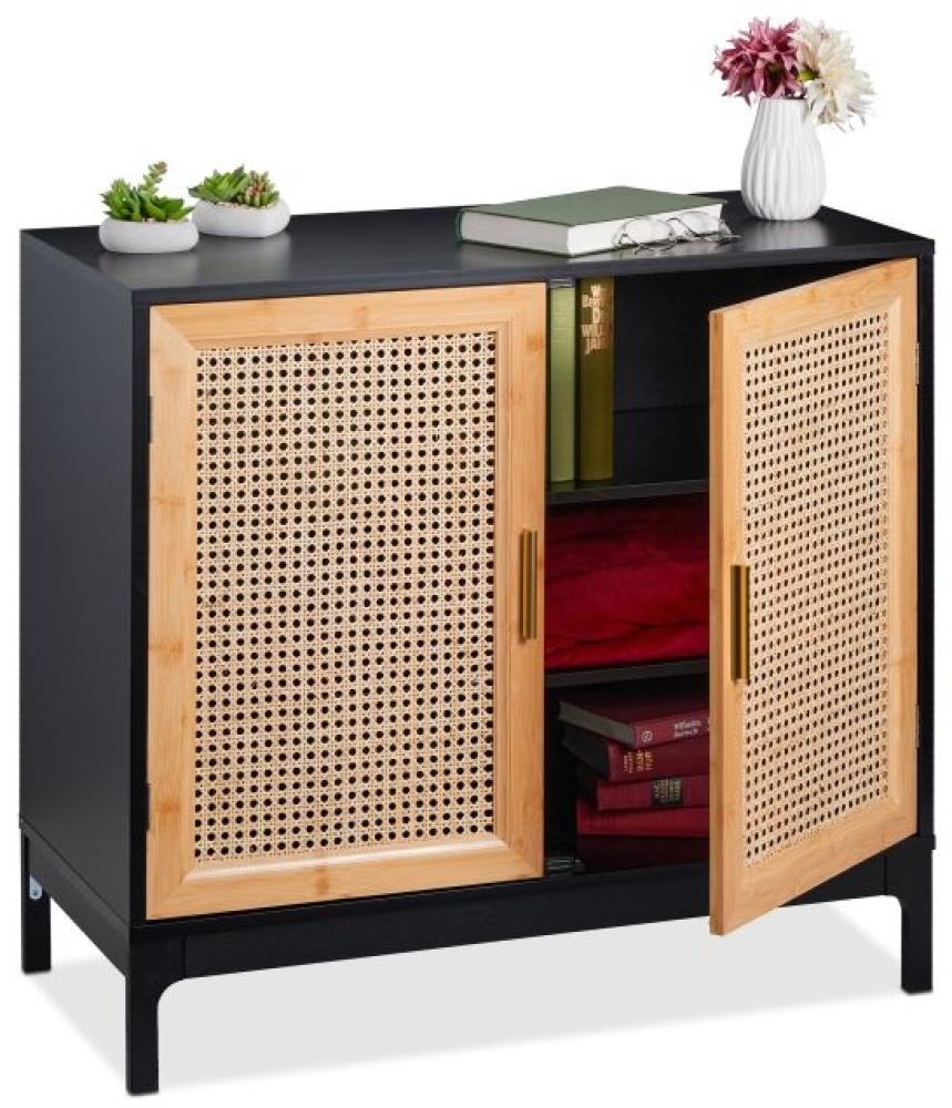 Sideboard mit 2 Rattan-Türen 10049746 Bild 1