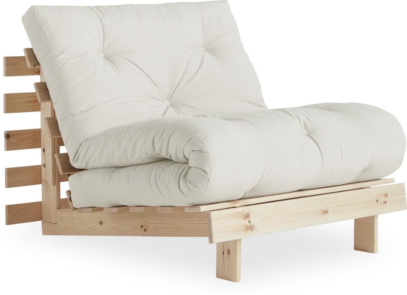 Karup Design Roots Futonsessel Gestell Natur Matratze Natural Bild 1