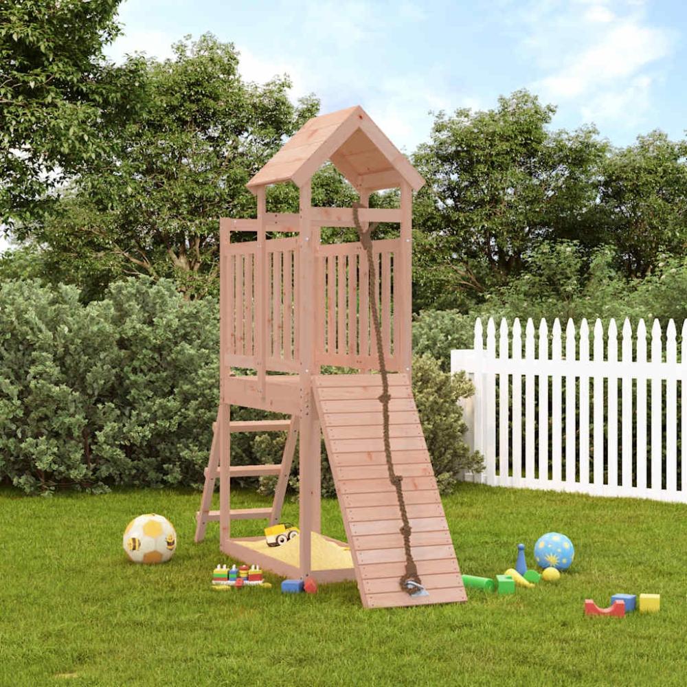 vidaXL Spielturm mit Kletterwand Massivholz Douglasie 3155868 Bild 1