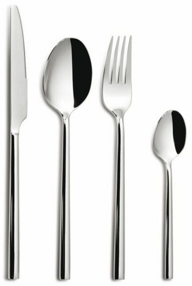 Comas Besteck-Set Oslo Eco 24-tlg, Tafelbesteck, Edelstahl, Silberfarben, 0298 Bild 1