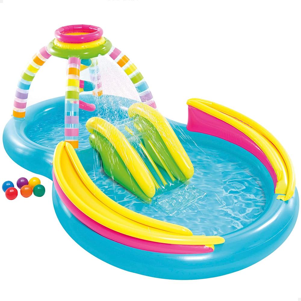 Aufblasbarer Pool für Kinder RAINBOW, INTEX Bild 1