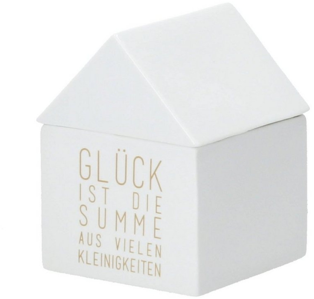 Schatzkammer Häuschen "Glück ist die Summe groß - Räder Design Bild 1