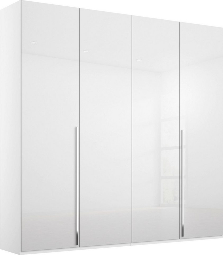 rauch Drehtürenschrank Kleiderschrank Schrank Garderobe Wäscheschrank BESTSELLER MONTCLAR (3 Ausstattungen BASIC/CLASSIC/PREMIUM, Breiten 201/251/301/350/400 cm) Front in Glas/Hochglanz/Dekor/Grauspiegel in 5 Breiten MADE IN GERMANY Bild 1