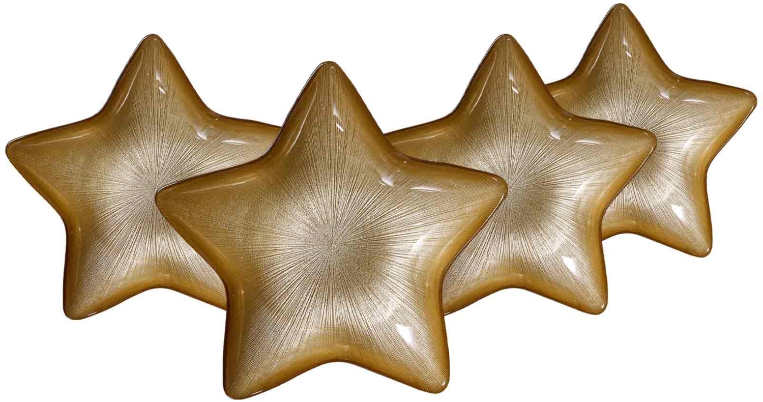 Ritzenhoff & Breker Starlight Teller ø 29 cm 4er Set - Gold Bild 1
