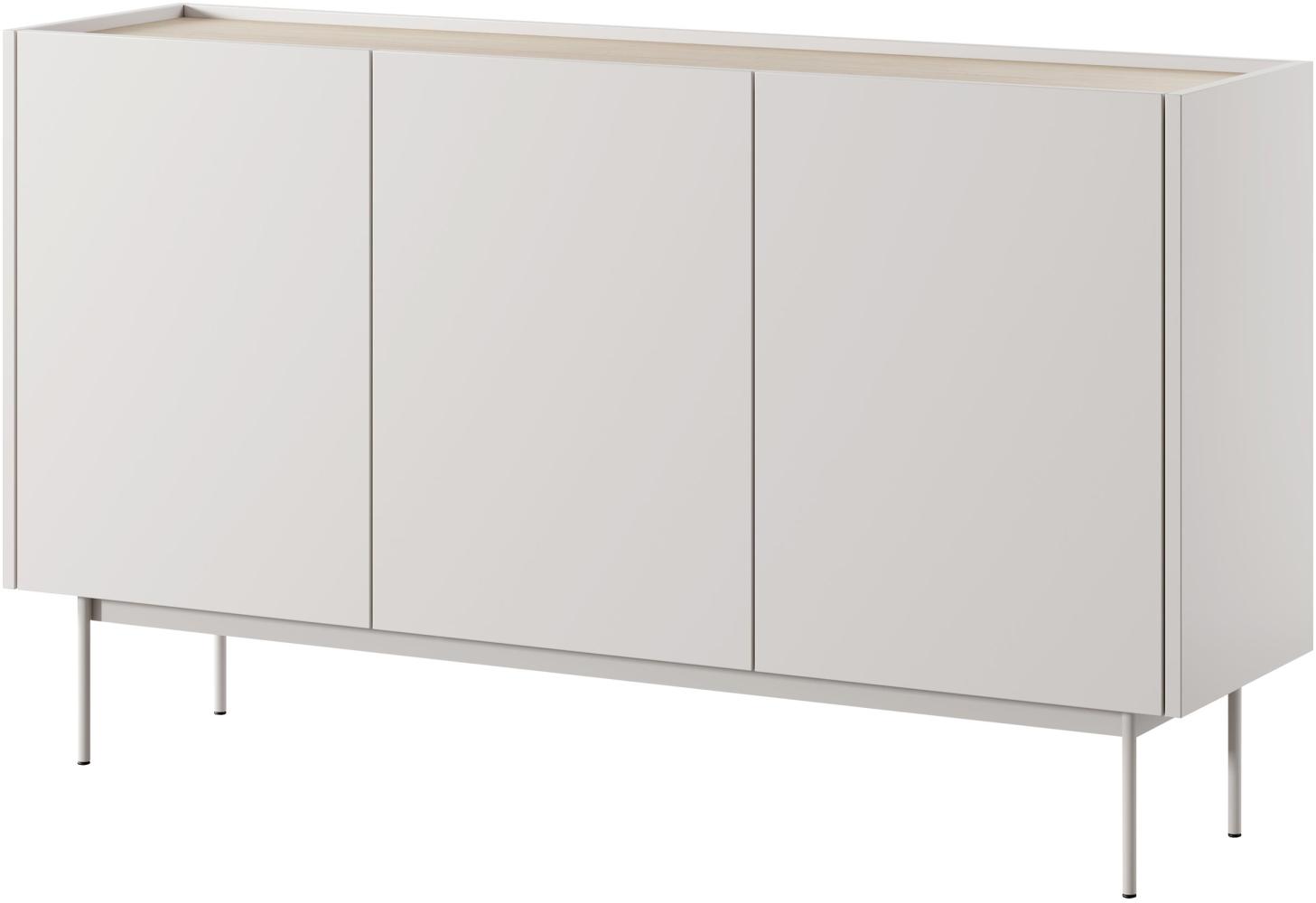 Kommode Celarii CK144 (Farbe: Cashmere + Eiche Linea) Bild 1